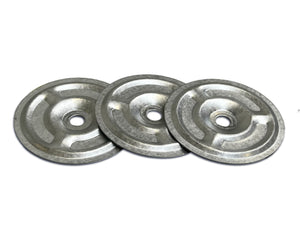 Druckverteilerplatten 70 mm verzinkt 0.7 mm 100 stück