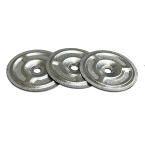 Druckverteilerplatten 50 mm verzinkt 0.7 mm 100 stück