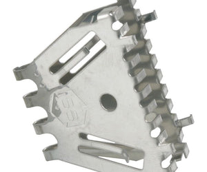 Stoßfugenlüfter mit Insektenschutz aus Edelstahl