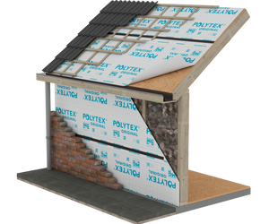 Polytex Unterspannbahn Folie - 1.5x25mtr