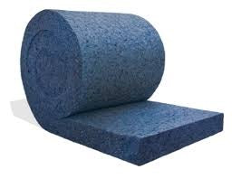 Métisse Dämmrolle | RRT 80mm - 600mm breit - Rd 2,05 m²,K/W = 5.88m2/Rolle