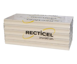 Packung Recticel - Eurowall PIR mit Aluminium Beschichtgung - Feder und Nut - 100mm dick - 600x1200mm - Rd 4,60 - 5pl/Packung = 3,60m2