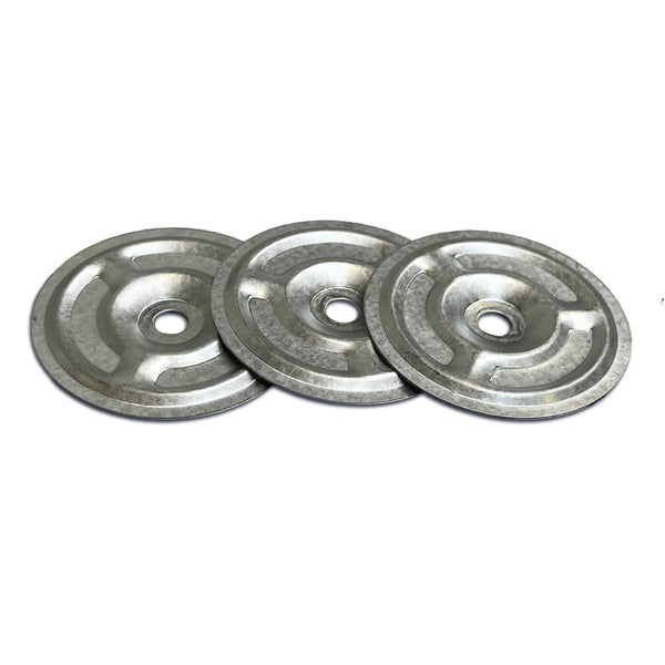 Druckverteilerplatten 50 mm verzinkt 0.7 mm 100 stück