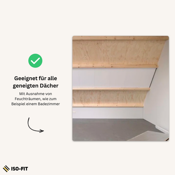 Iso-Fit ECO Dachbodendämmsystem | 145 mm - 600x1220 (Rd 3,82 m²,K/W)