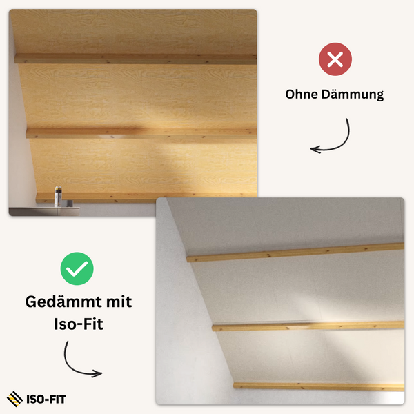 Iso-Fit ECO Dachbodendämmsystem | 145 mm - 600x1220 (Rd 3,82 m²,K/W)