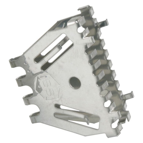 Stoßfugenlüfter mit Insektenschutz aus Edelstahl