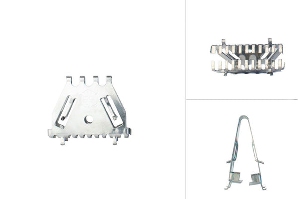 Stoßfugenlüfter mit Insektenschutz aus Edelstahl