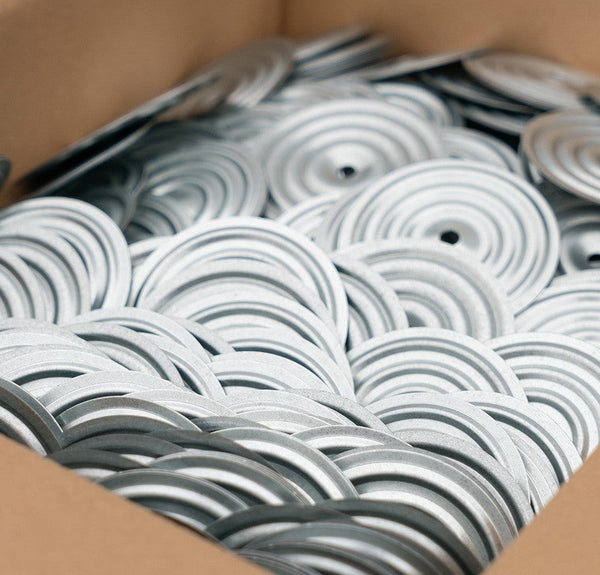 Druckverteilerplatten 50 mm verzinkt 0.7 mm 100 stück