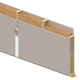 HemKor Jute Blend 100mm 1200x580mm Rd 2,50 6 Platten/Packung