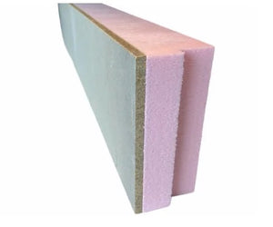 XPS Sockelplatte 10mm grau + XPS 50mm 1250x200x60mm (Rd Wert 1,55 m²,K/W)