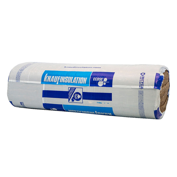 Knauf Acoustifit Glaswolle Dämmplatte - 50mm dick - 600mm breit - Rd 1.35 - 12pl/Packung