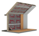 Set Miofol® 125 S l 1,50mx25m ( Innenseite - dampfbremse) + VAST-R Folie Tape basic | 75mm x 25m