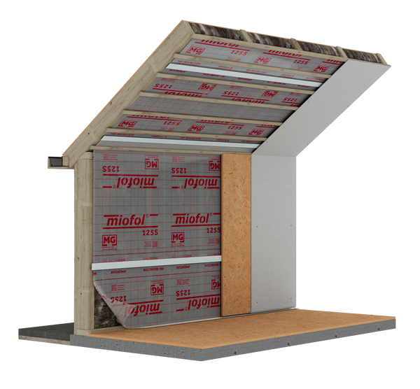 Miofol® 125 S l 2,00mx50m ( Innenseite; Dampfbremsend)