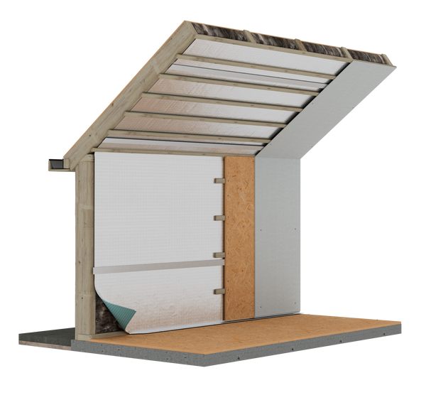 Miofol 150A - Dampfsperre reflektierend | 1,5x50m