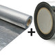 Set Dampfsperre Miofol® 125 AV l 1,50mx25m+ Aluminium Tape