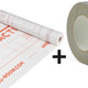 Set Feuchtevariable Dampfbremse Miofol Active | 1,5x30m + Polytex Tape