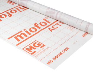 Set Miofol Active (Dampfvariable / Klimafolie) | 1,5x30mtr + Vast-R Polytex Band 75mm x 25m