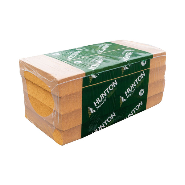 Packung Hunton Nativo® Holzwolle Isolierplatte 145mm 600x1220mm - Rd 3,82 - 4 pl/pak