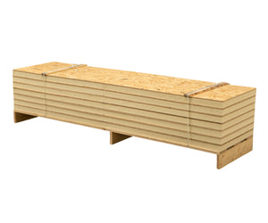 PIR OSB Verbundplatte 60mm + 11mm OSB | Vollpalette - 38 Platten