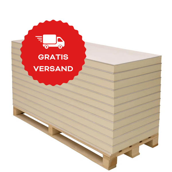 PIR GK Verbundplatte 81mm + 12.5mm Gips | Vollpalette